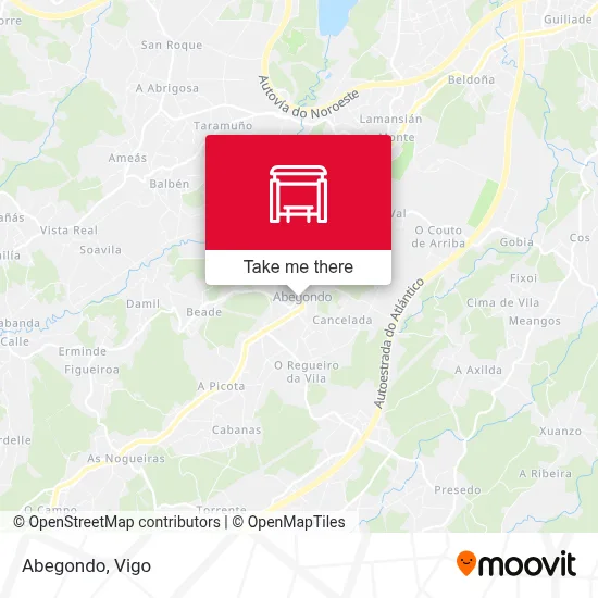Abegondo map