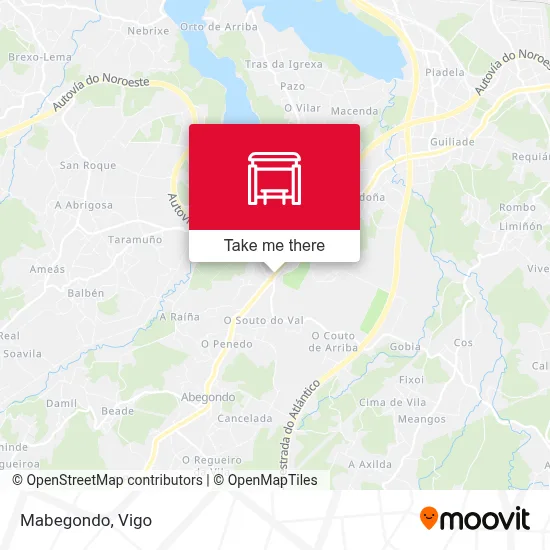 Mabegondo map