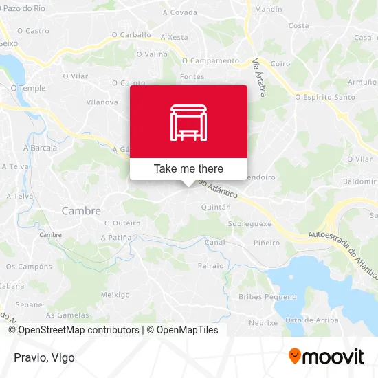 Pravio map