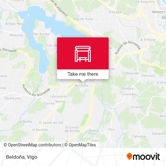 Beldoña map