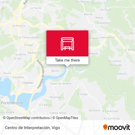 Centro de Interpretación map