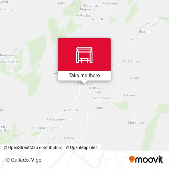 O Gallado map