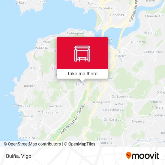 Buiña map