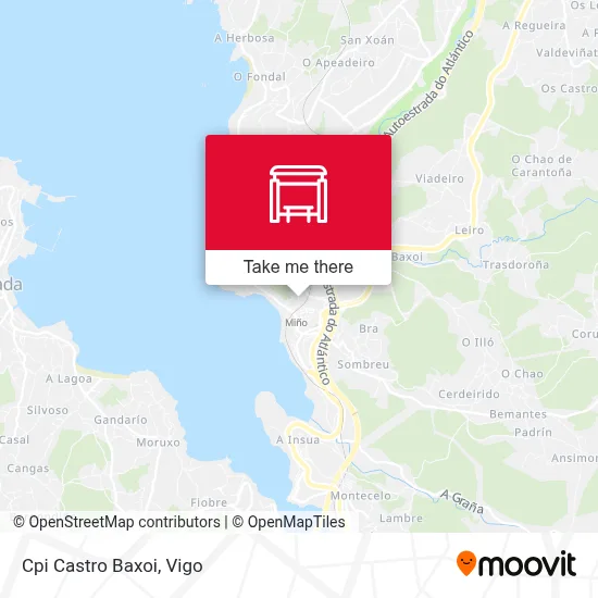 Cpi Castro Baxoi map