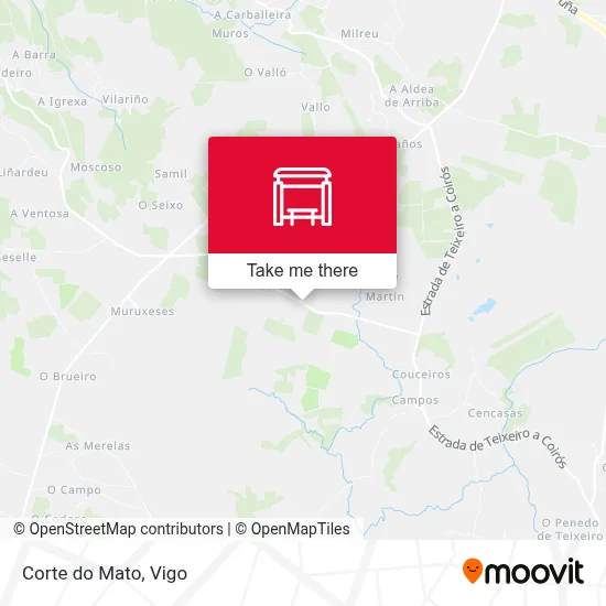 Corte do Mato map