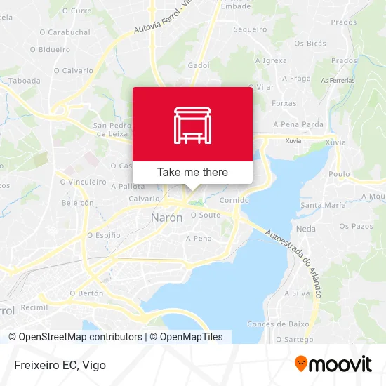 Freixeiro EC map