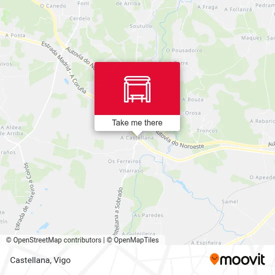 Castellana map