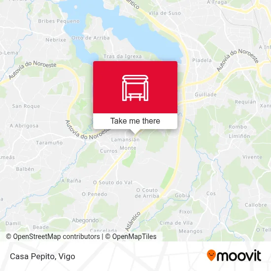 Casa Pepito map