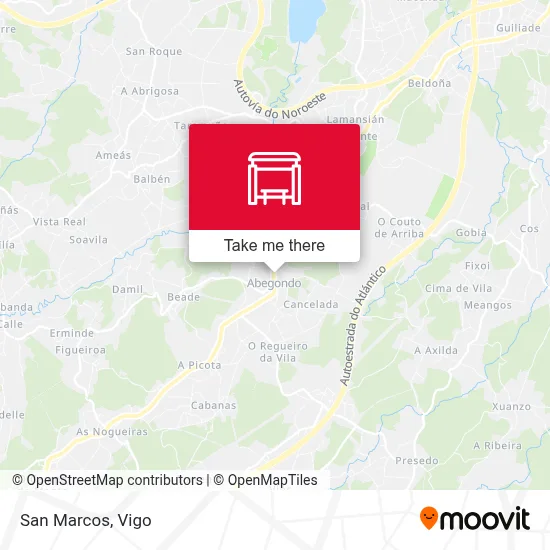 San Marcos map