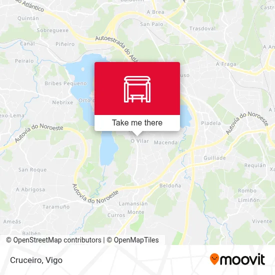 Cruceiro map