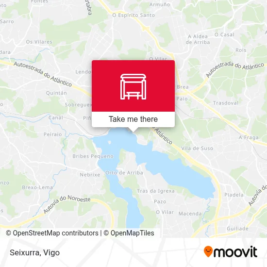 Seixurra map