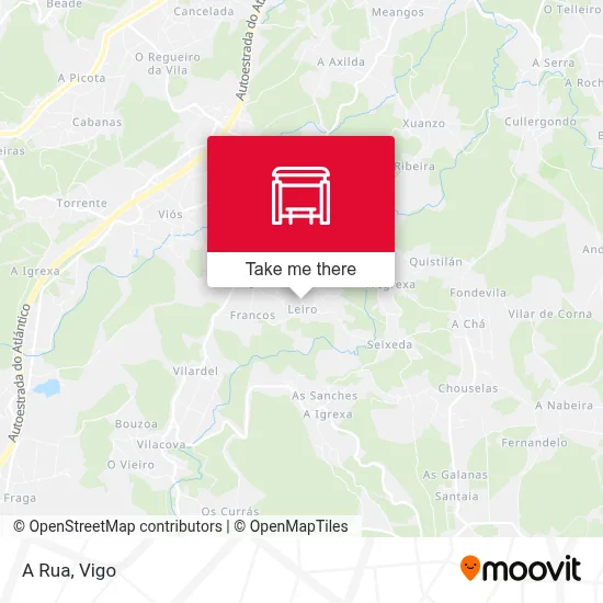 A Rua map