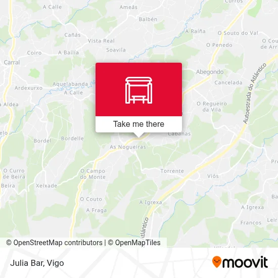Bar Julia map