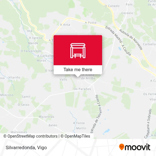 Silvarredonda map