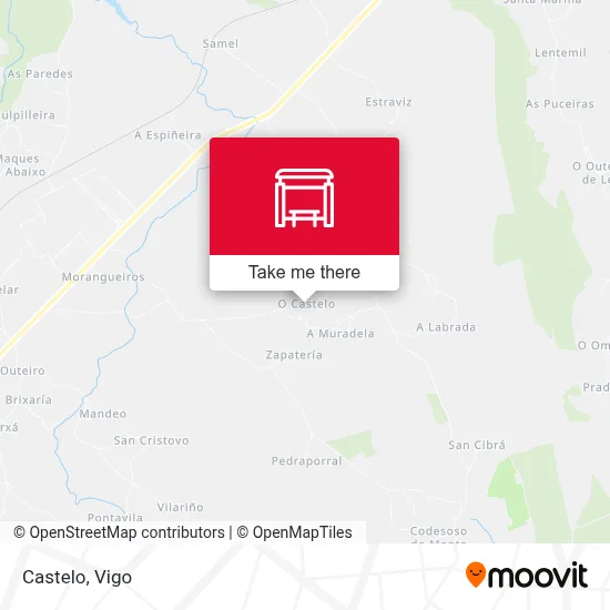 Castelo map