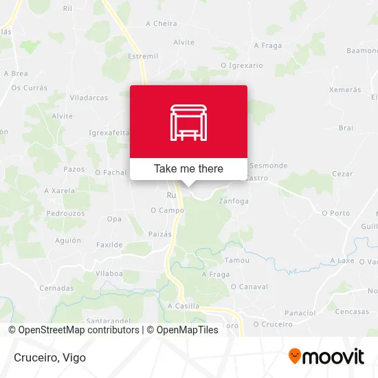 Cruceiro map