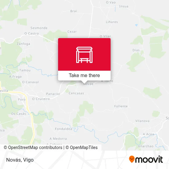 Novás map