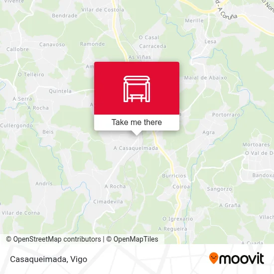 Casaqueimada map