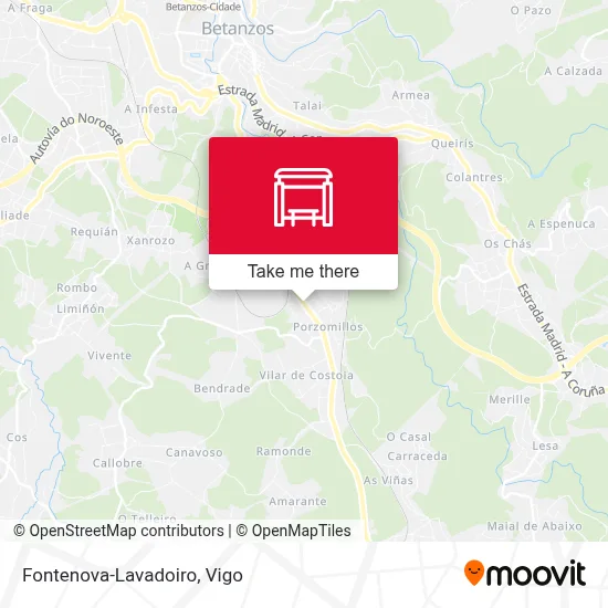 Fontenova-Lavadoiro map