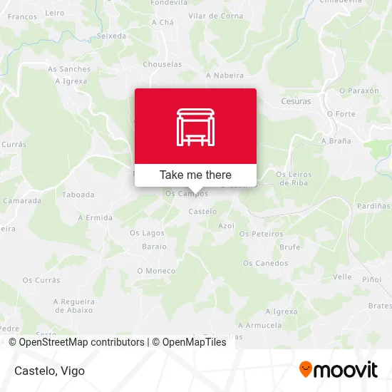 Castelo map