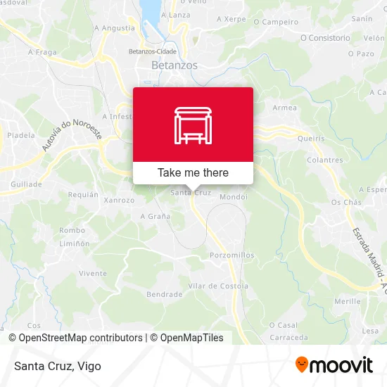 Santa Cruz map