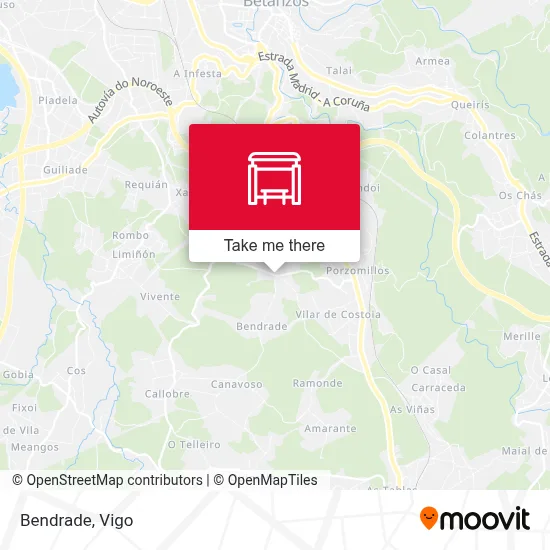 Bendrade map