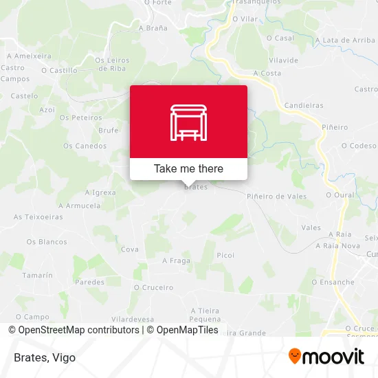 Brates map