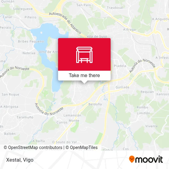Xestal map