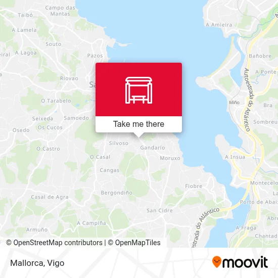 Mallorca map