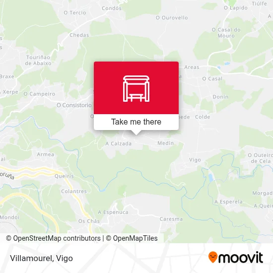 Villamourel map