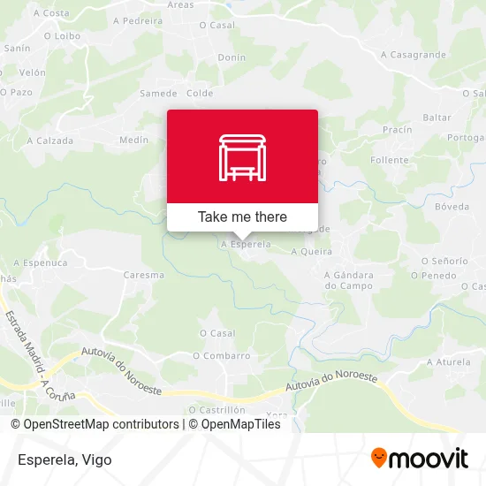 Esperela map