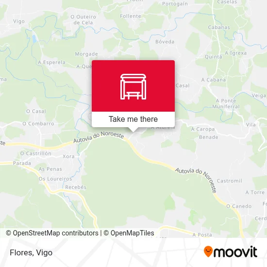 Flores map