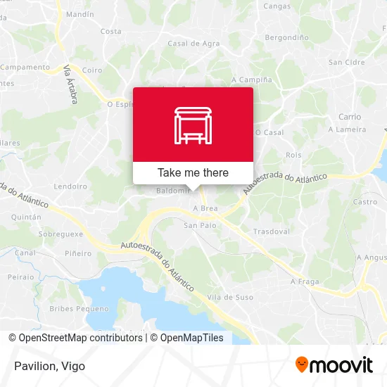 Pavillon map