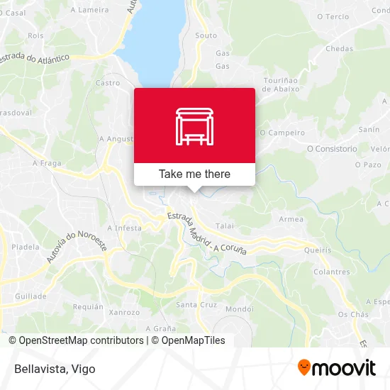 Bellavista map