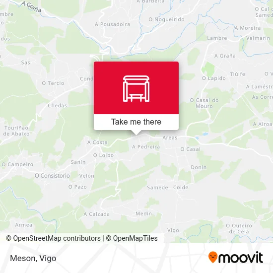 Meson map