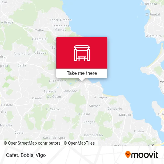 Cafet. Bobis map