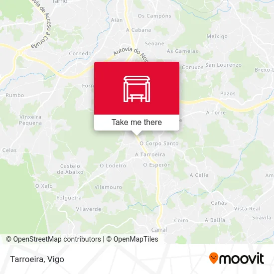 Tarroeira map