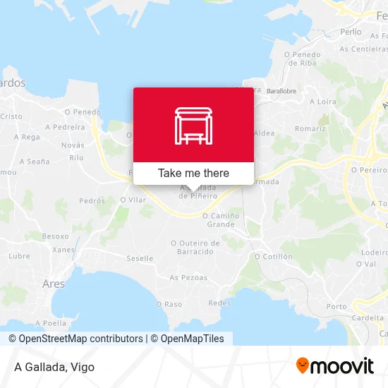 A Gallada map