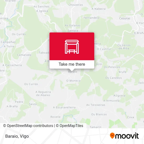 Baraio map