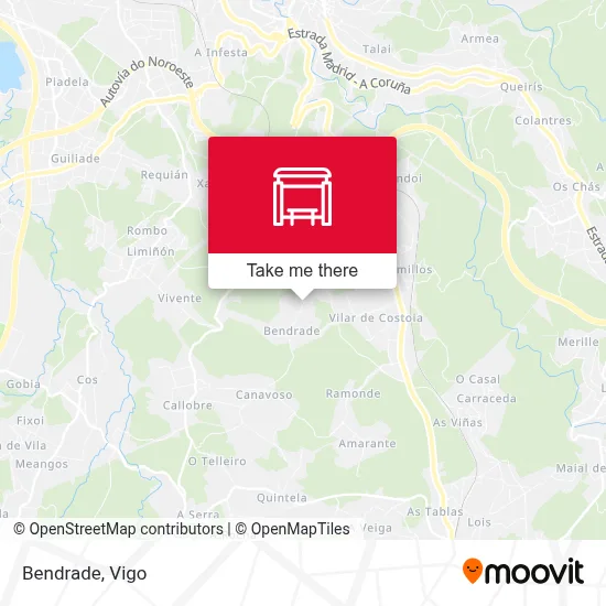 Bendrade map