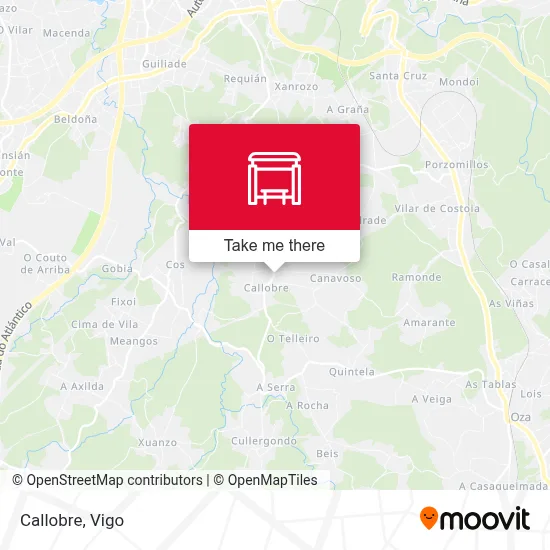 Callobre map