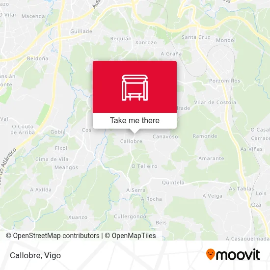 Callobre map