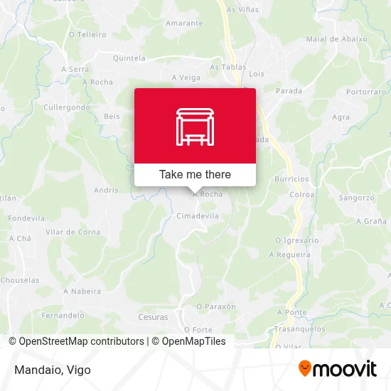 Mandaio map