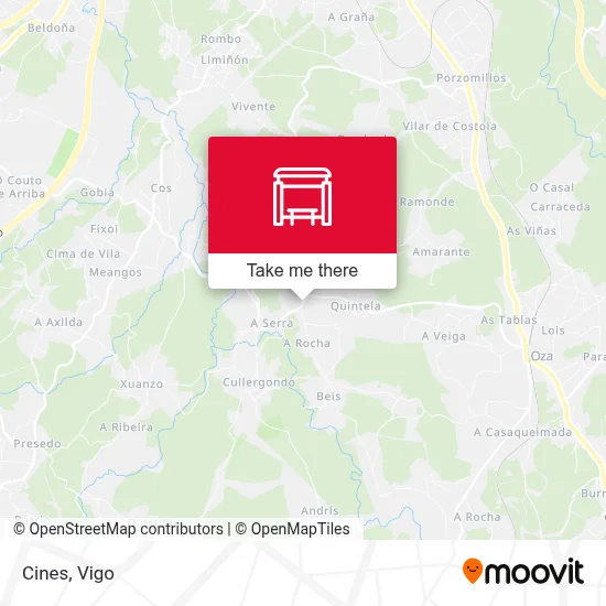 Cines map
