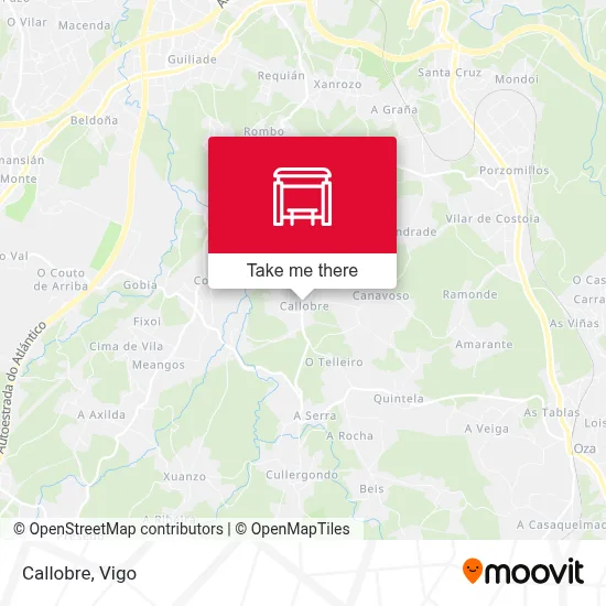 Callobre map