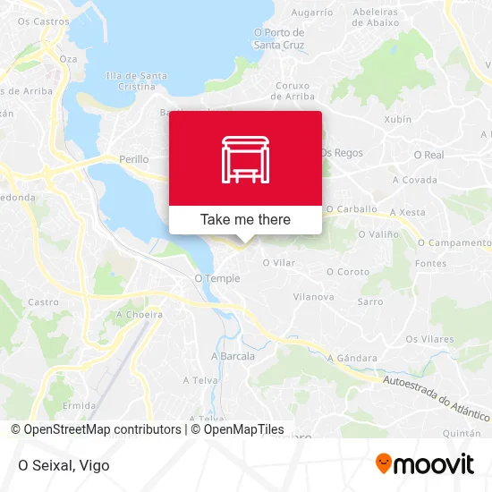 O Seixal map