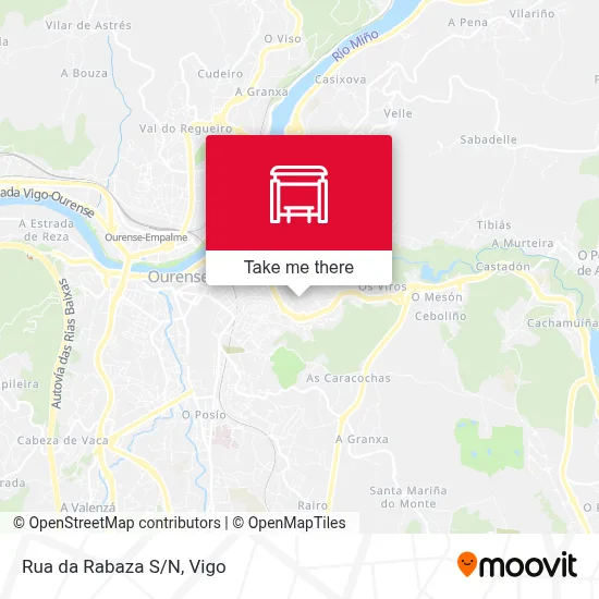 Rua da Rabaza S/N map