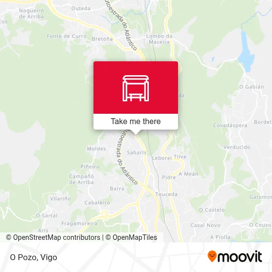 O Pozo map