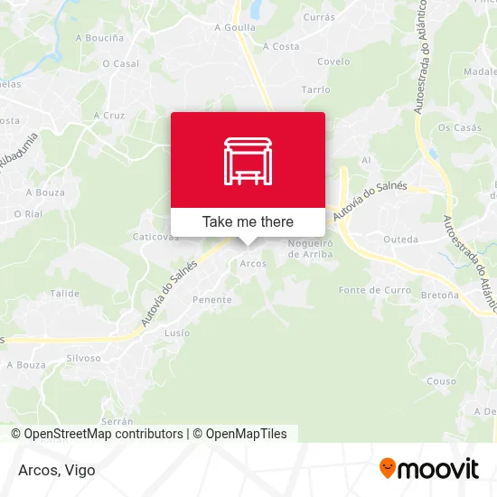 Arcos map