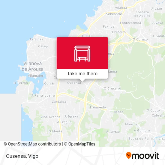Ousensa map